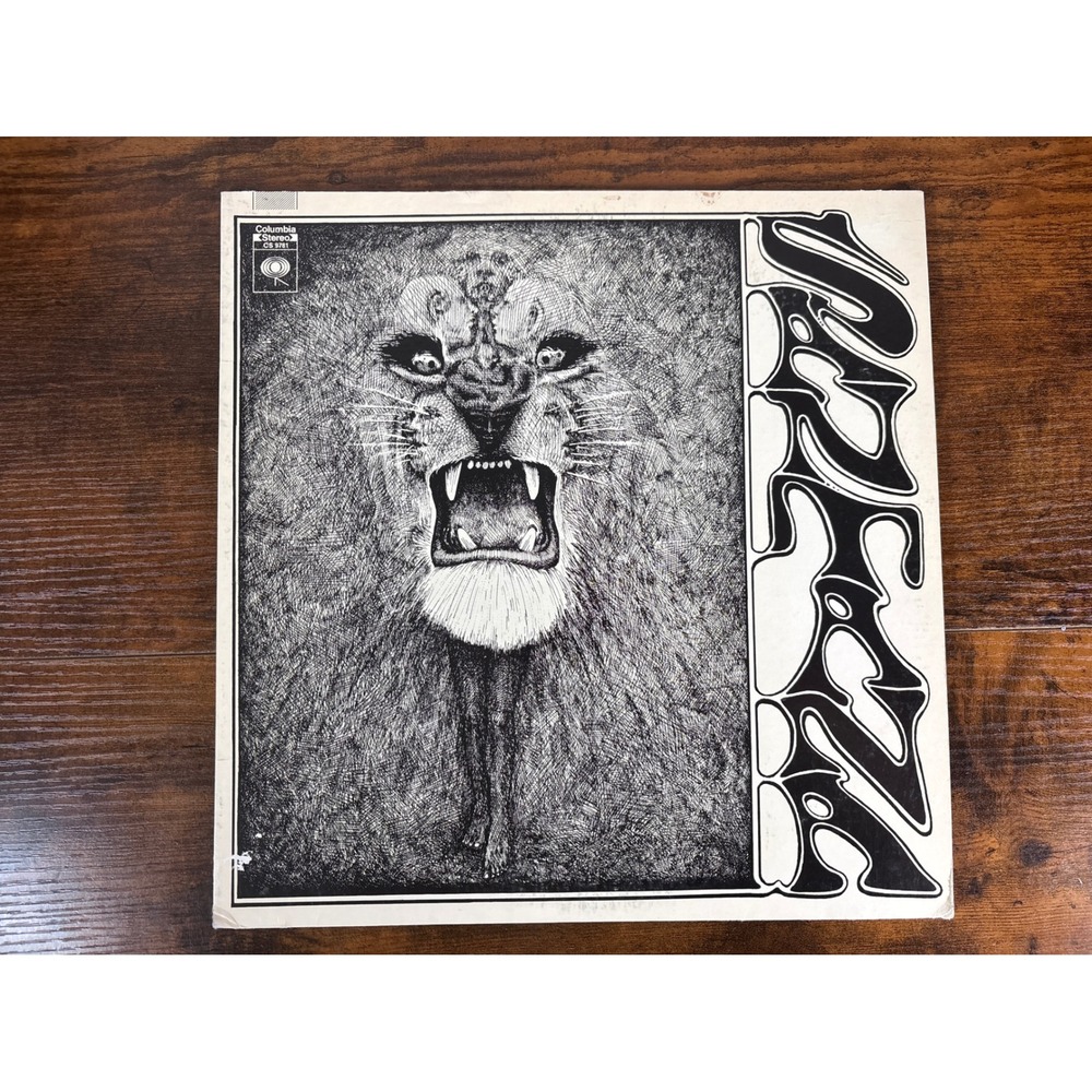 Santana Self Titled Vinyl LP Columbia CS 9781 Stereo 1969 Latin Rock Evil Ways